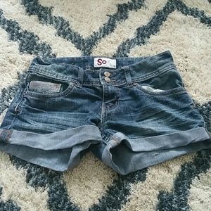 Jean shorts